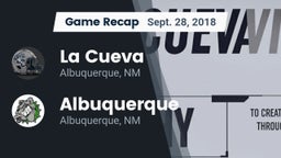 Recap: La Cueva  vs. Albuquerque  2018