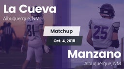 Matchup: La Cueva vs. Manzano  2018