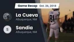 Recap: La Cueva  vs. Sandia 2018