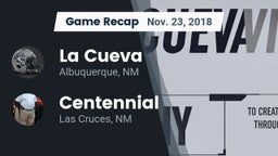 Recap: La Cueva  vs. Centennial  2018