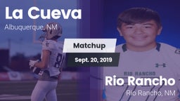 Matchup: La Cueva vs. Rio Rancho  2019