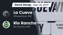Recap: La Cueva  vs. Rio Rancho  2019