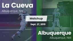 Matchup: La Cueva vs. Albuquerque  2019