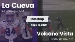 Matchup: La Cueva vs. Volcano Vista  2020
