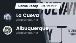 Recap: La Cueva  vs. Albuquerque  2021