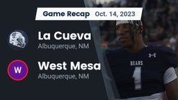 Recap: La Cueva  vs. West Mesa  2023