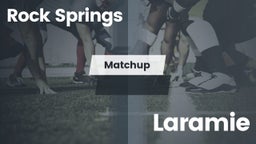 Matchup: Rock Springs High vs. Laramie  2016