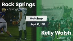 Matchup: Rock Springs High vs. Kelly Walsh  2017