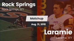 Matchup: Rock Springs High vs. Laramie  2018