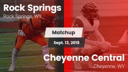 Matchup: Rock Springs High vs. Cheyenne Central  2019