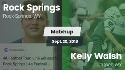 Matchup: Rock Springs High vs. Kelly Walsh  2019