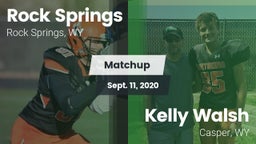 Matchup: Rock Springs High vs. Kelly Walsh  2020