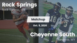 Matchup: Rock Springs High vs. Cheyenne South  2020