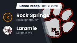 Recap: Rock Springs  vs. Laramie  2020