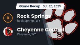 Recap: Rock Springs  vs. Cheyenne Central  2023