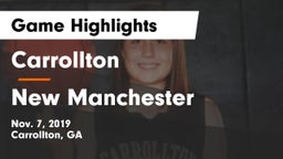 Carrollton  vs New Manchester  Game Highlights - Nov. 7, 2019