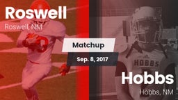 Matchup: Roswell  vs. Hobbs  2017