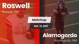 Matchup: Roswell  vs. Alamogordo  2017