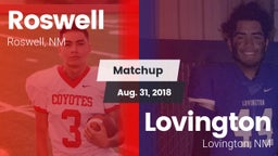 Matchup: Roswell  vs. Lovington  2018