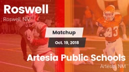 Matchup: Roswell  vs. Artesia Public Schools 2018