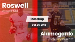 Matchup: Roswell  vs. Alamogordo  2018