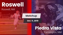 Matchup: Roswell  vs. Piedra Vista  2019