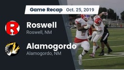 Recap: Roswell  vs. Alamogordo  2019