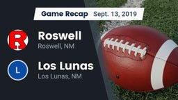 Recap: Roswell  vs. Los Lunas  2019