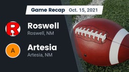 Recap: Roswell  vs. Artesia  2021