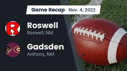 Recap: Roswell  vs. Gadsden  2022