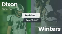 Matchup: Dixon  vs. Winters 2017