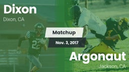 Matchup: Dixon  vs. Argonaut  2017