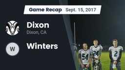 Recap: Dixon  vs. Winters 2017