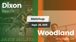 Matchup: Dixon  vs. Woodland  2018