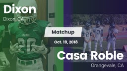 Matchup: Dixon  vs. Casa Roble 2018