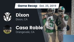 Recap: Dixon  vs. Casa Roble 2019