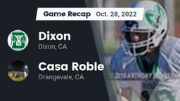 Recap: Dixon  vs. Casa Roble 2022