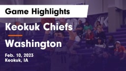 Keokuk Chiefs vs Washington  Game Highlights - Feb. 10, 2023