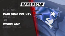 Recap: Paulding County  vs. Woodland  2016