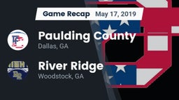 Recap: Paulding County  vs. River Ridge  2019