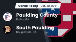 Recap: Paulding County  vs. South Paulding  2021