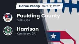 Recap: Paulding County  vs. Harrison  2022