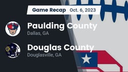 Recap: Paulding County  vs. Douglas County  2023