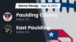 Recap: Paulding County  vs. East Paulding  2023