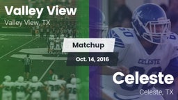 Matchup: Valley View High vs. Celeste  2016