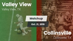 Matchup: Valley View High vs. Collinsville  2016
