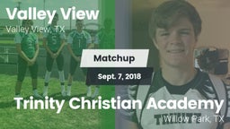 Matchup: Valley View High vs. Trinity Christian Academy 2018