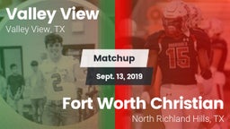Matchup: Valley View High vs. Fort Worth Christian  2019
