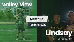 Matchup: Valley View High vs. Lindsay  2020