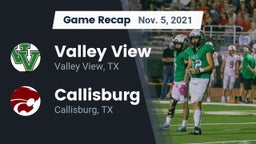 Recap: Valley View  vs. Callisburg  2021